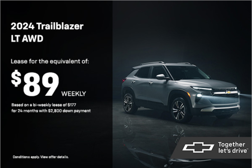 Get the 2024 Chevrolet Trailblazer