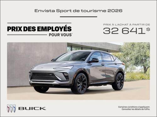 Procurez-vous la Buick Envista 2026