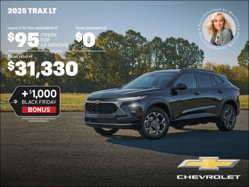 Get the 2025 Chevrolet Trax LT
