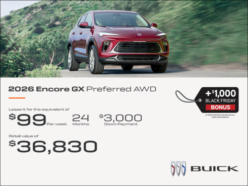 Get the 2026 Buick Encore GX