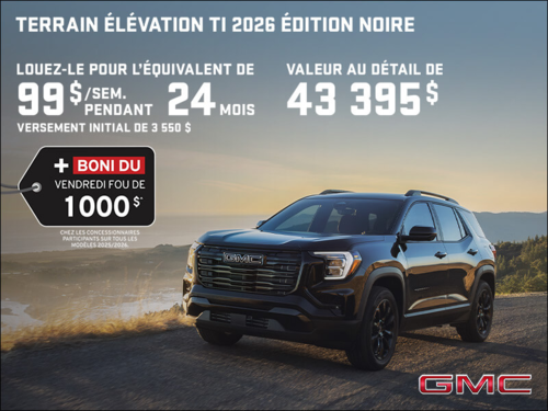Le GMC Terrain 2026