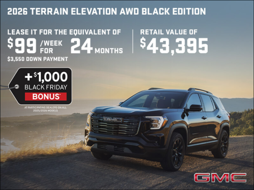 The 2026 GMC Terrain