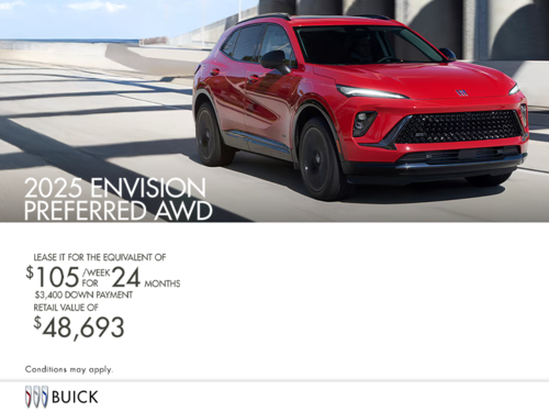Get the 2025 Buick Envision