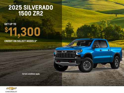 Get the 2025 Chevrolet Silverado 1500 ZR2