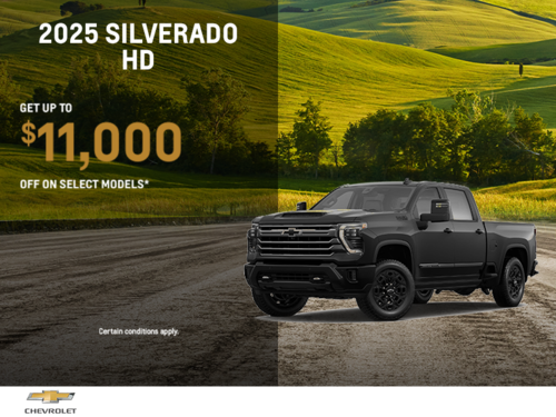 Get the 2025 Chevrolet Silverado HD