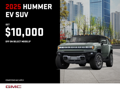 The 2025 GMC Hummer EV SUV