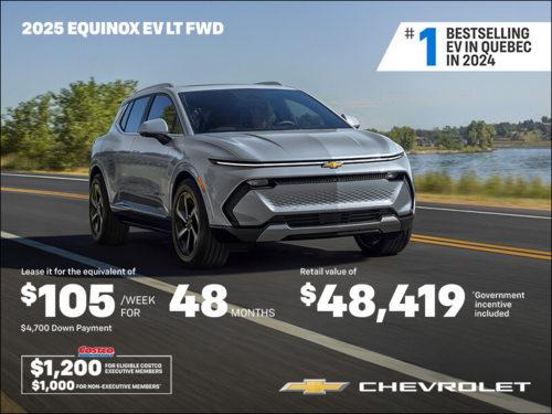 Get the 2025 Chevrolet Equinox EV