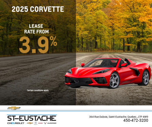Get the 2025 Chevrolet Corvette