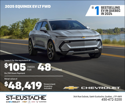 Get the 2025 Chevrolet Equinox EV