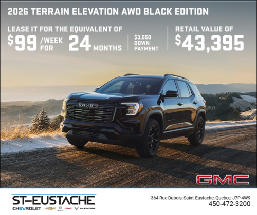 The 2026 GMC Terrain