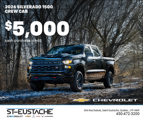 Get the 2026 Chevrolet Silverado 1500