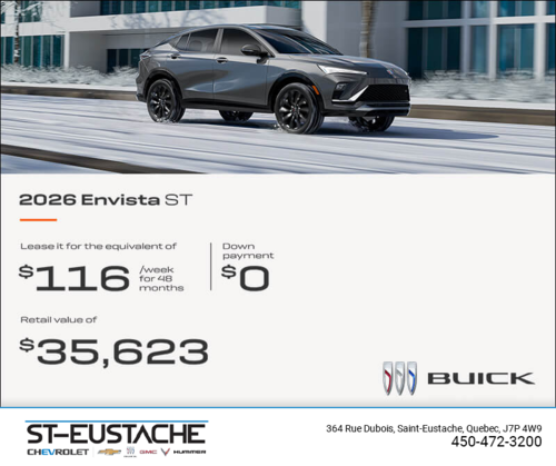 Get the 2026 Buick Envista