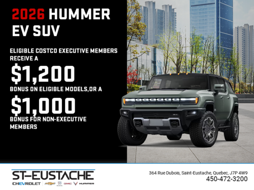 The 2026 GMC Hummer EV SUV