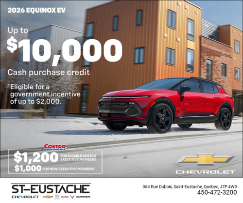 Get the 2026 Chevrolet Equinox EV