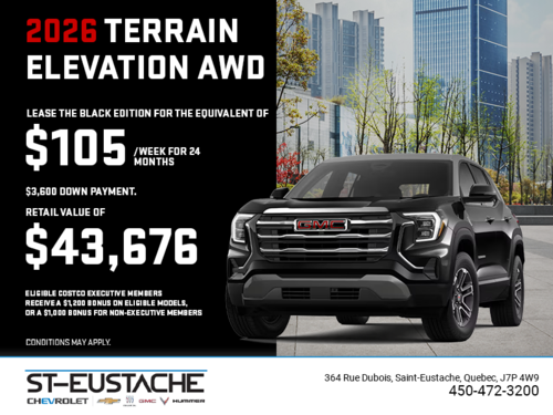 The 2026 GMC Terrain