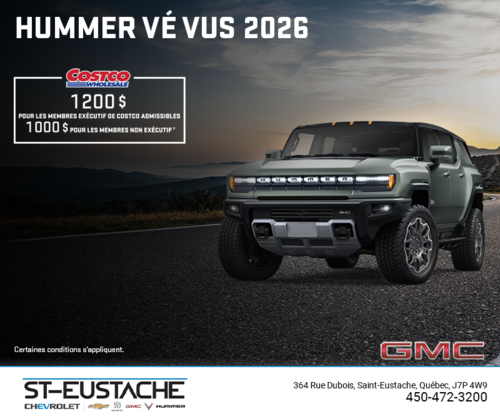 Le GMC Hummer VÉ VUS 2026