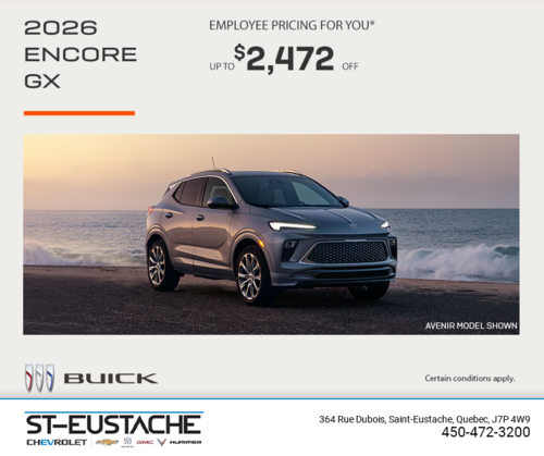 Get the 2026 Buick Encore GX