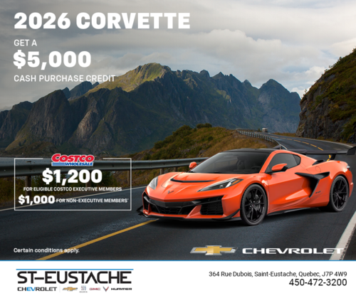 Get the 2026 Chevrolet Corvette