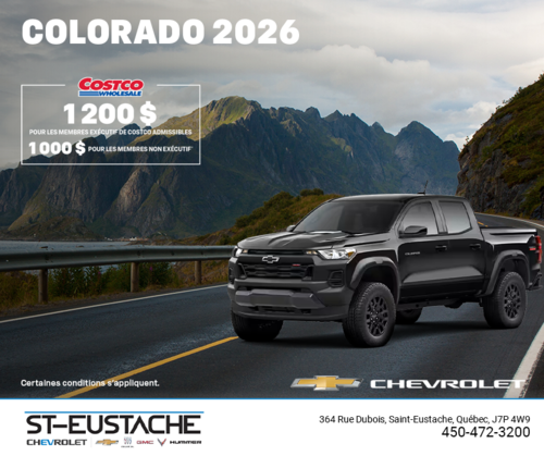 Le Chevrolet Colorado 2026