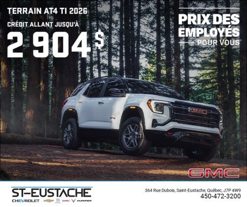 Le GMC Terrain 2026