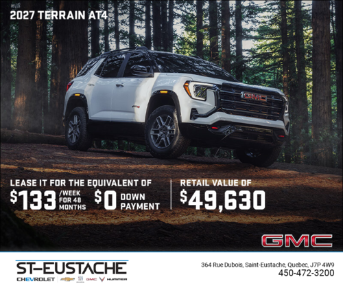 The 2027 GMC Terrain AT4