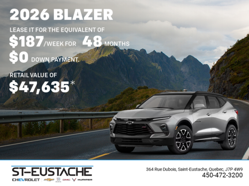 2026 Chevrolet Blazer