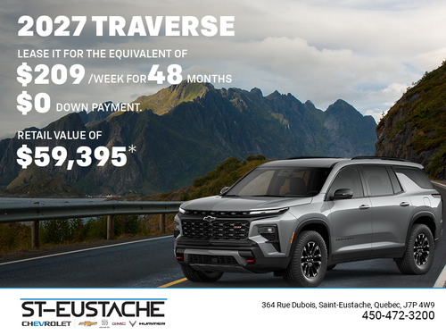 2027 Chevrolet Traverse