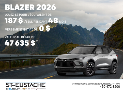 Chevrolet Blazer 2026