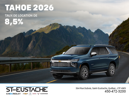 Chevrolet Tahoe 2026