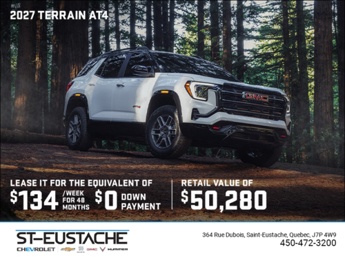 The 2027 GMC Terrain AT4