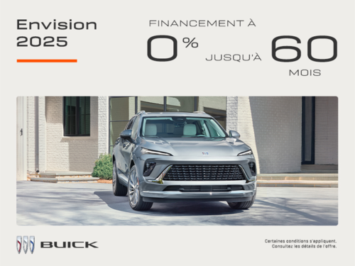 Procurez-vous le Buick Envision 2025