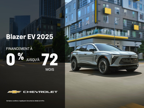 Procurez-vous le Chevrolet Blazer EV 2025