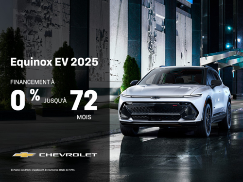 Procurez-vous le Chevrolet Equinox EV 2025