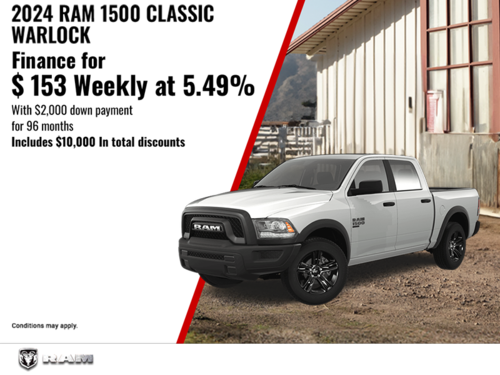 Get the 2024 RAM 1500 Classic