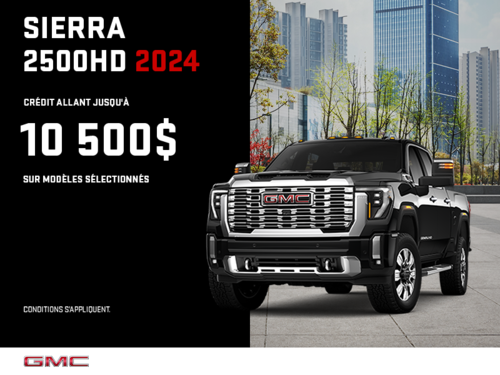 Le GMC Sierra 2500HD 2024