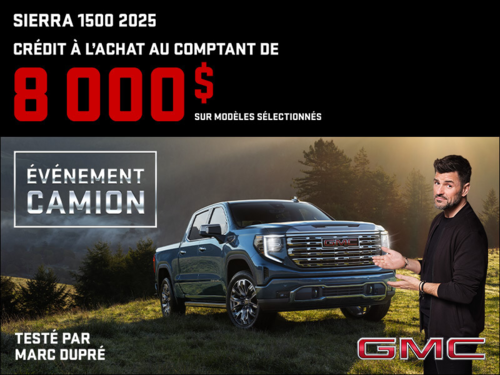 Le GMC Sierra 1500 2025