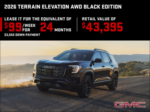 The 2026 GMC Terrain