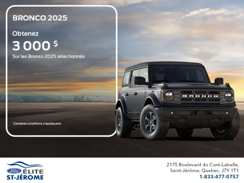Ford Bronco 2025