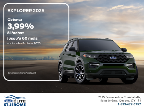 Ford Explorer 2025