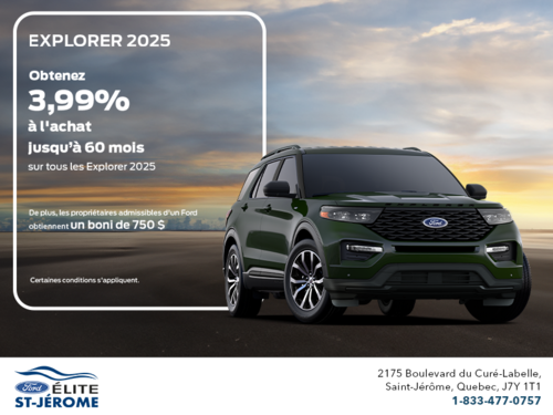 Ford Explorer 2025