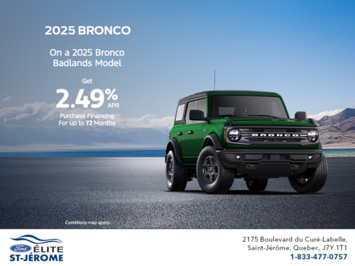 2025 Ford Bronco