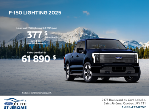 Ford F-150 Lightning 2025
