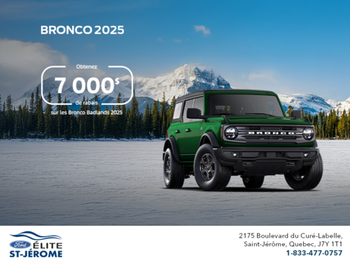 Ford Bronco 2025