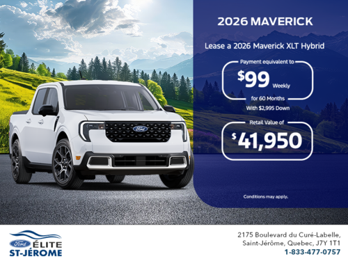 2026 Ford Maverick Hybrid