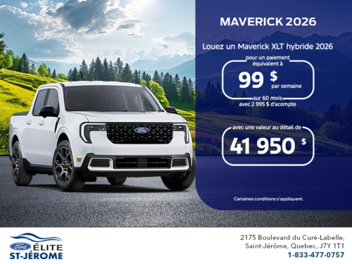 Ford Maverick Hybride 2026