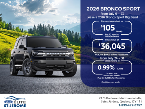 2026 Ford Bronco Sport