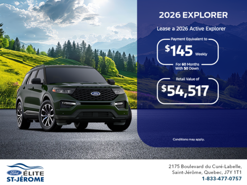 2026 Ford Explorer