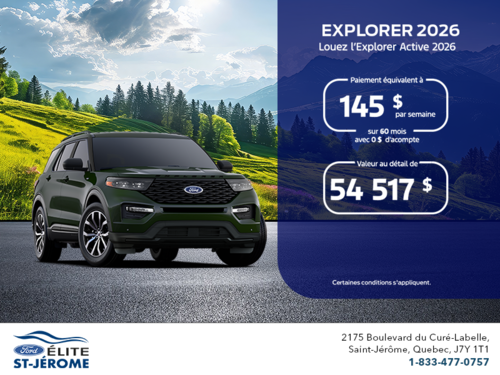 Ford Explorer 2026