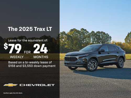 Get the 2025 Chevrolet Trax
