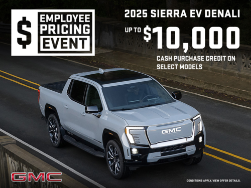 The 2025 GMC Sierra EV Denali